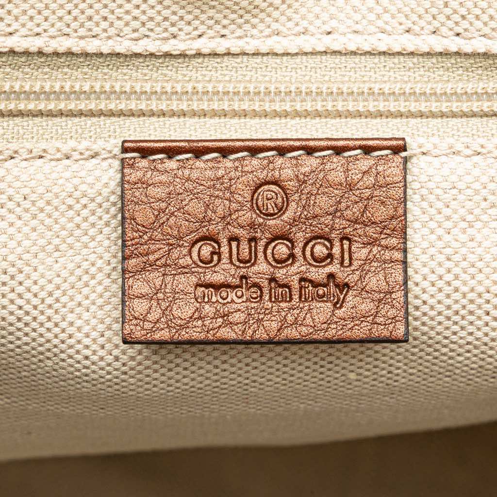 Gucci Calfskin Sukey Satchel - Side view