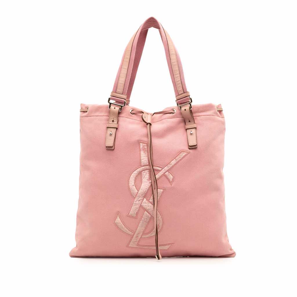 Yves Saint Laurent Canvas Kahala Tote