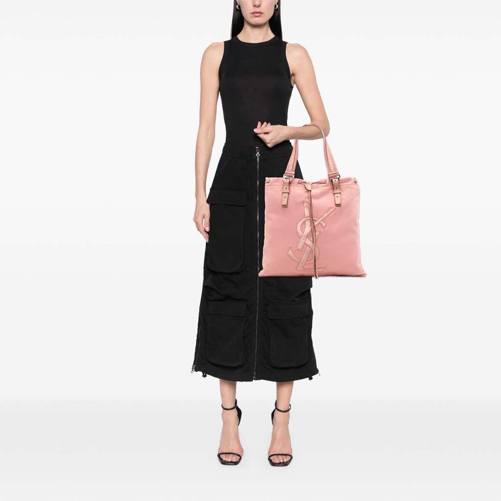 Yves Saint Laurent Canvas Kahala Tote - Image 14