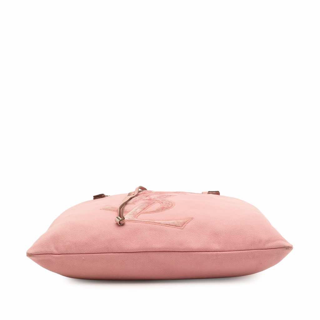 Yves Saint Laurent Canvas Kahala Tote - Image 6