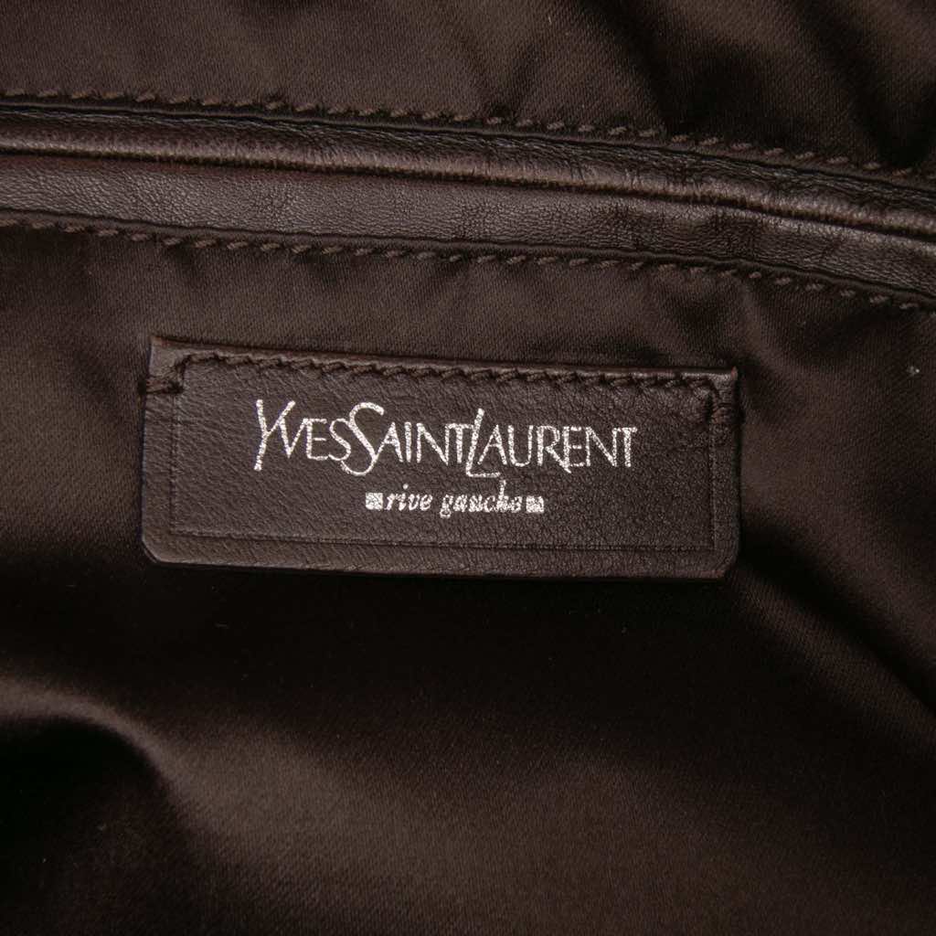 Yves Saint Laurent Canvas Kahala Tote - Side view