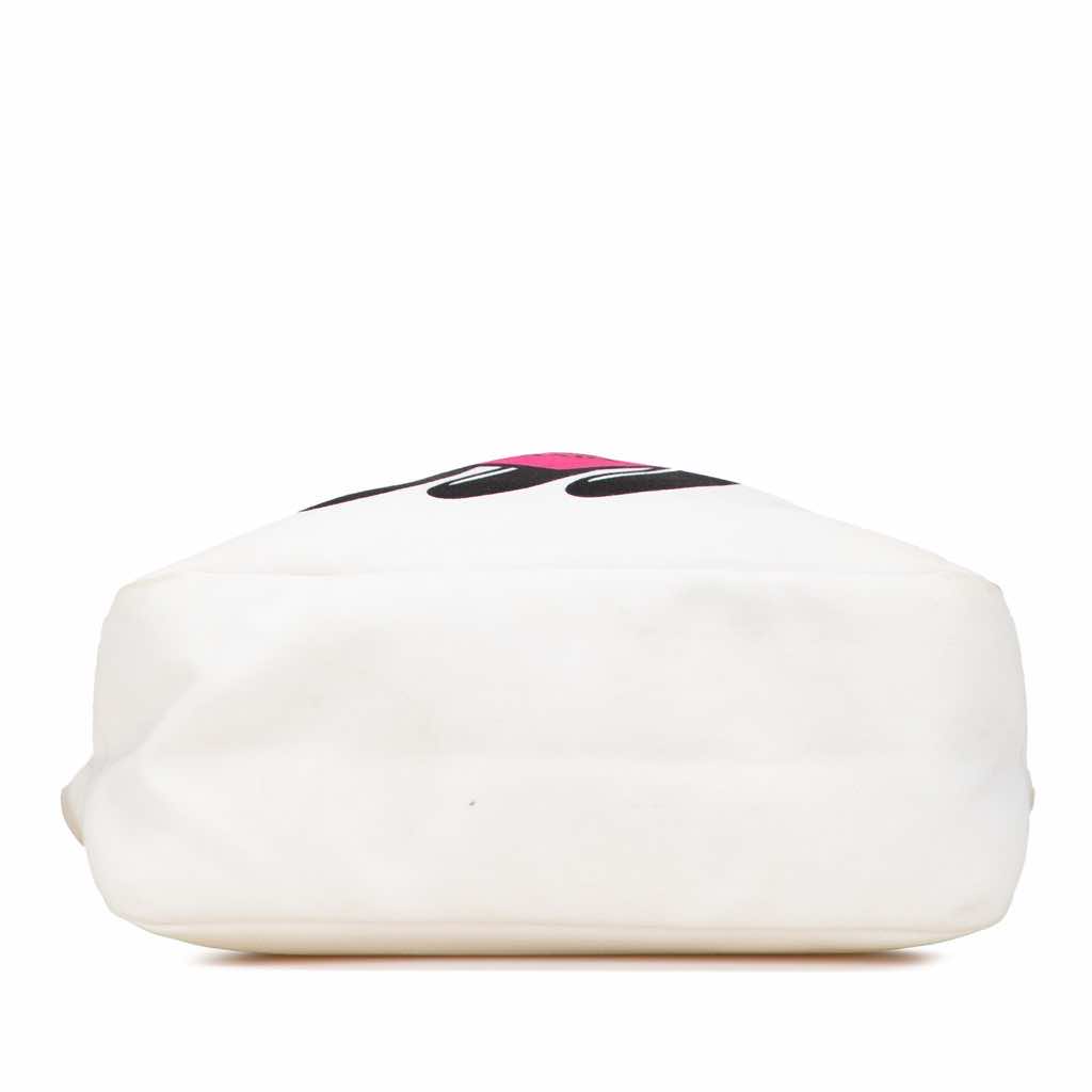 Prada Canapa Banana Print Tote - Image 6