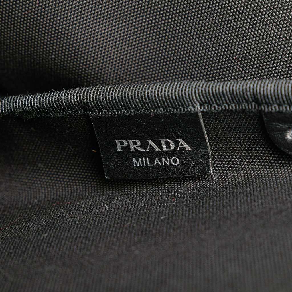 Prada Canapa Banana Print Tote - Detail 1