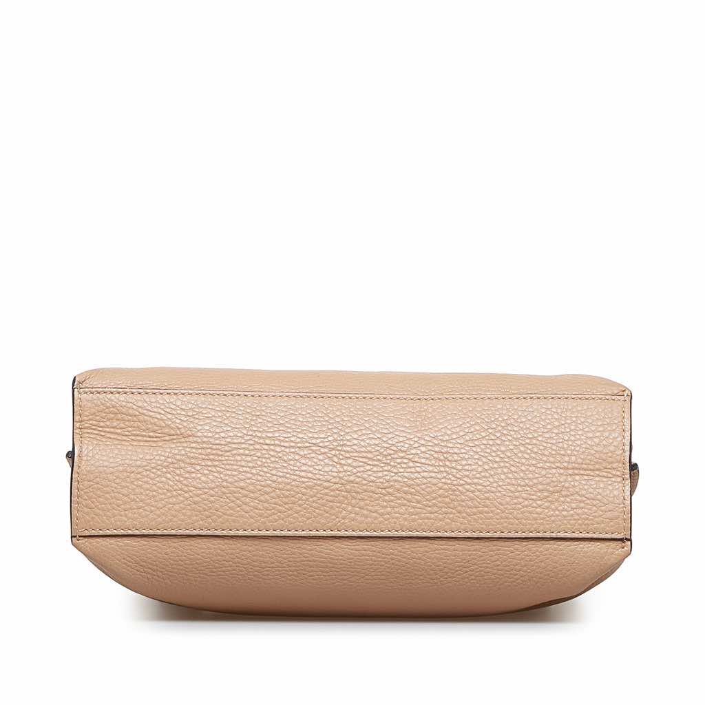 Gucci Small Leather Bamboo Daily Satchel - 4