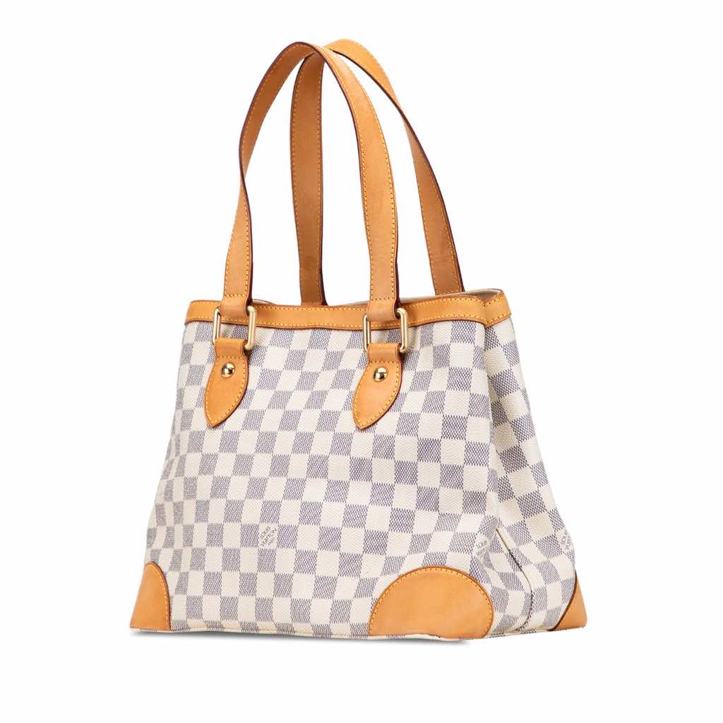 Louis Vuitton Damier Azur Hampstead PM - Back view