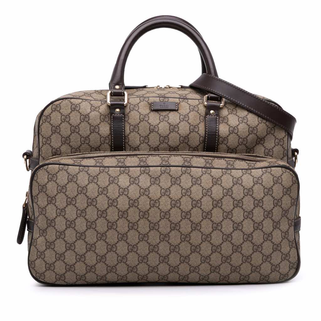Gucci GG Supreme Travel Bag