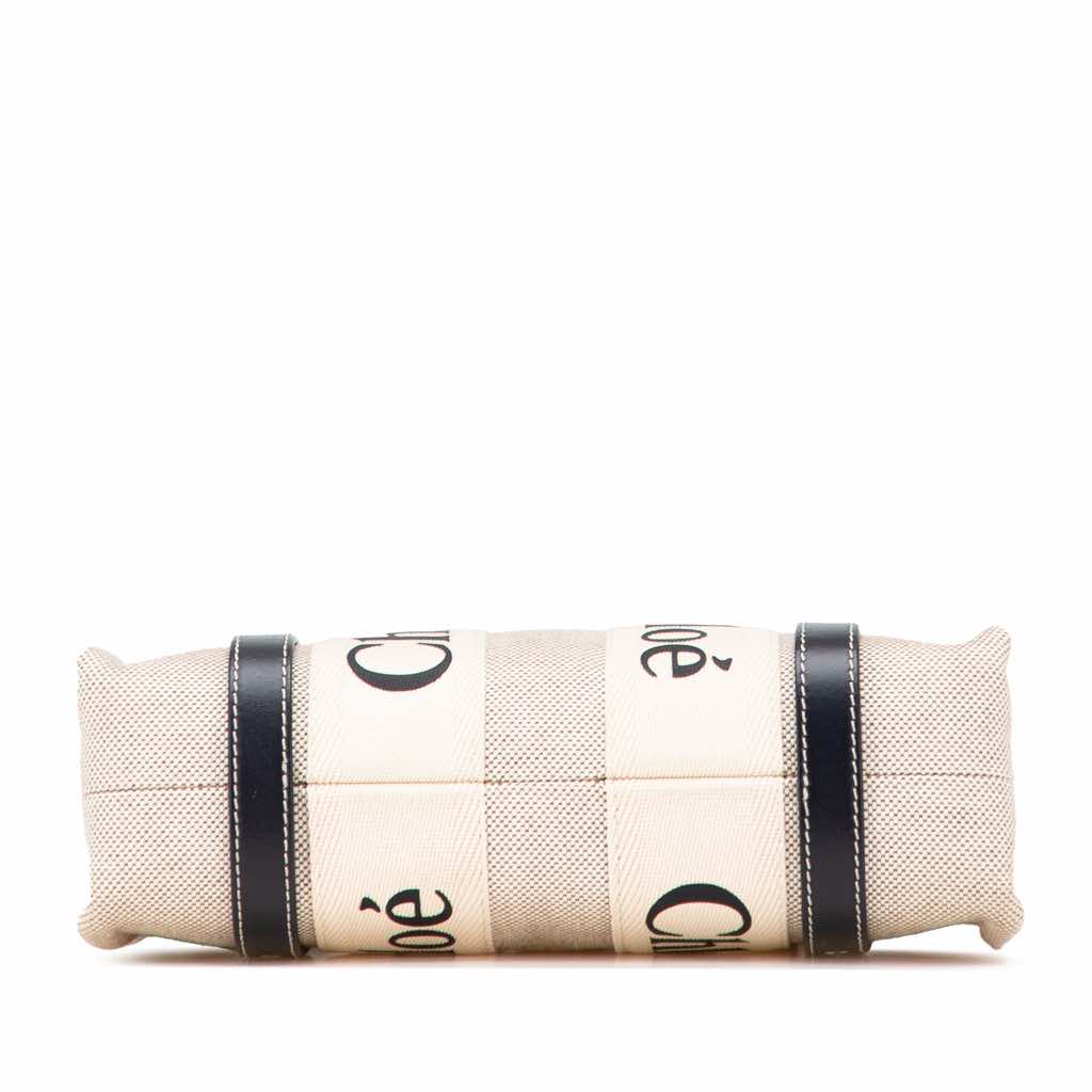 Chloé Small Canvas Woody Satchel - 3