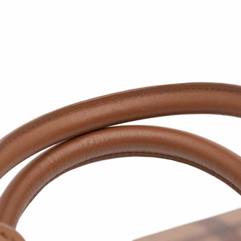 Burberry Smoke Check Coated Canvas Chester Boston Bag - Image 13