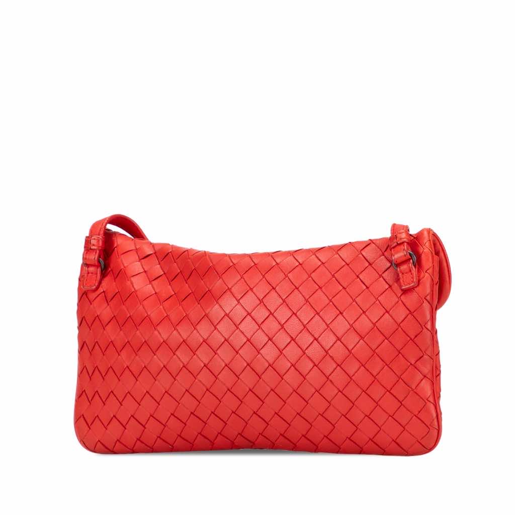 Bottega Veneta Mini Nappa Intrecciato Turn Lock Crossbody - 2