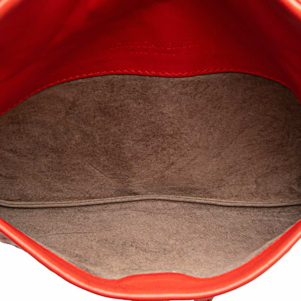 Bottega Veneta Mini Nappa Intrecciato Turn Lock Crossbody - 4