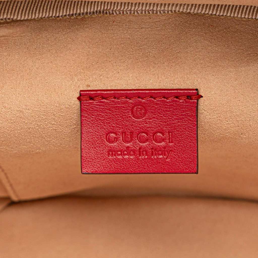 Gucci Mini GG Marmont Matelasse Leather Round Backpack - Side view