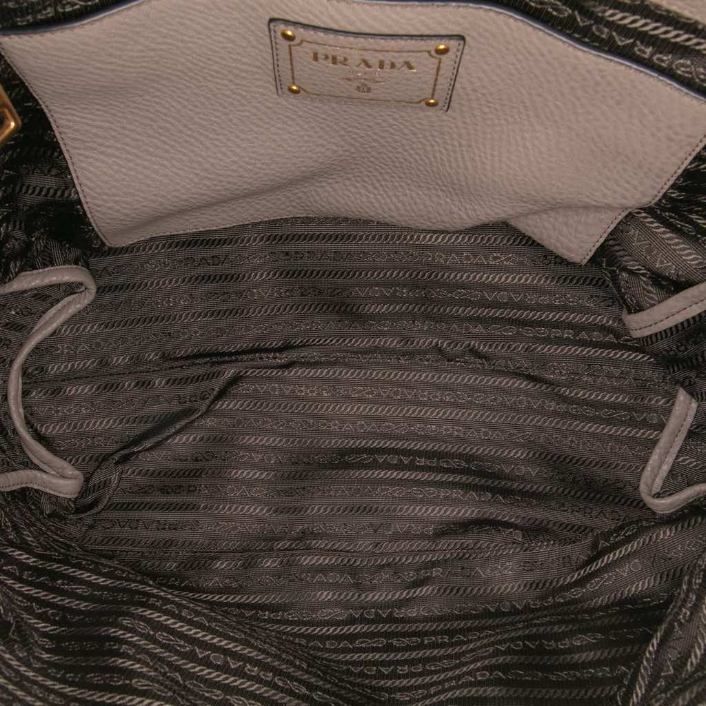 Prada Vitello Daino Open Convertible Tote - 4