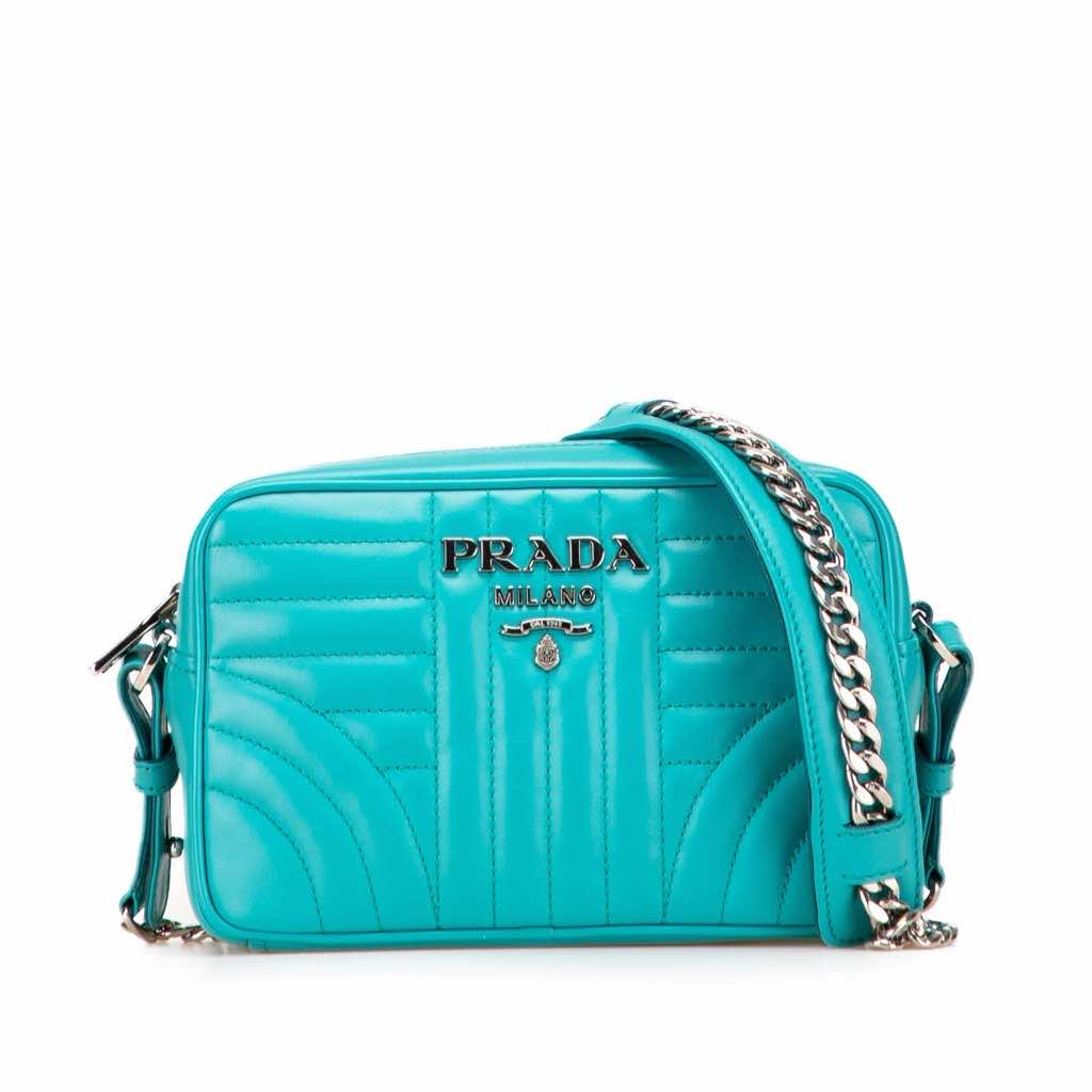 Prada Soft Calf Diagramme Camera Bag