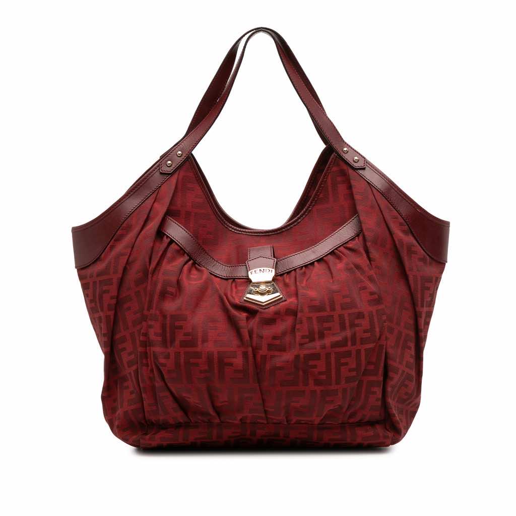 Fendi Large Zucca Canvas Chef Tote