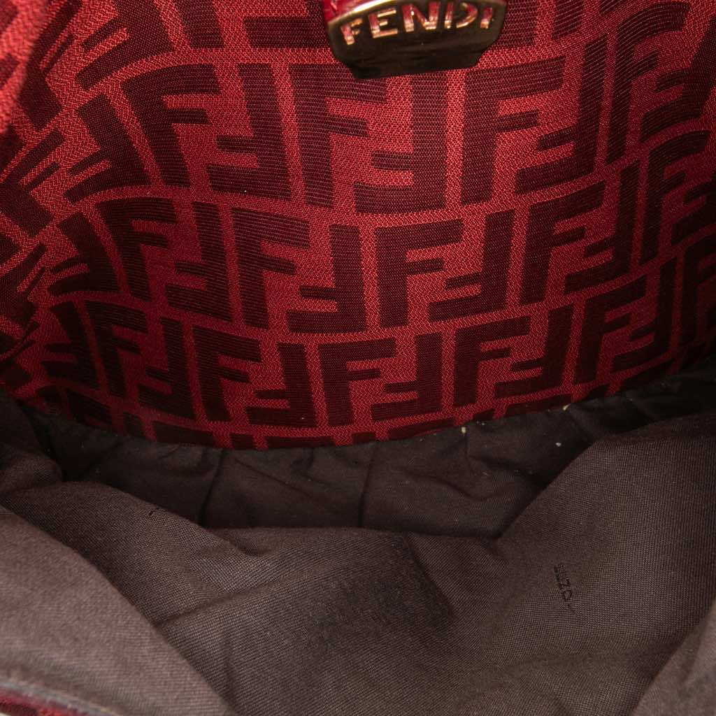 Fendi Large Zucca Canvas Chef Tote - Side view