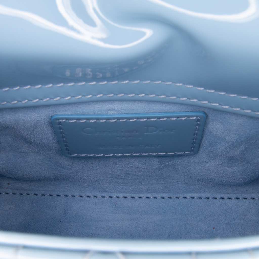 Dior Micro Patent Cannage Lady Dior - 5