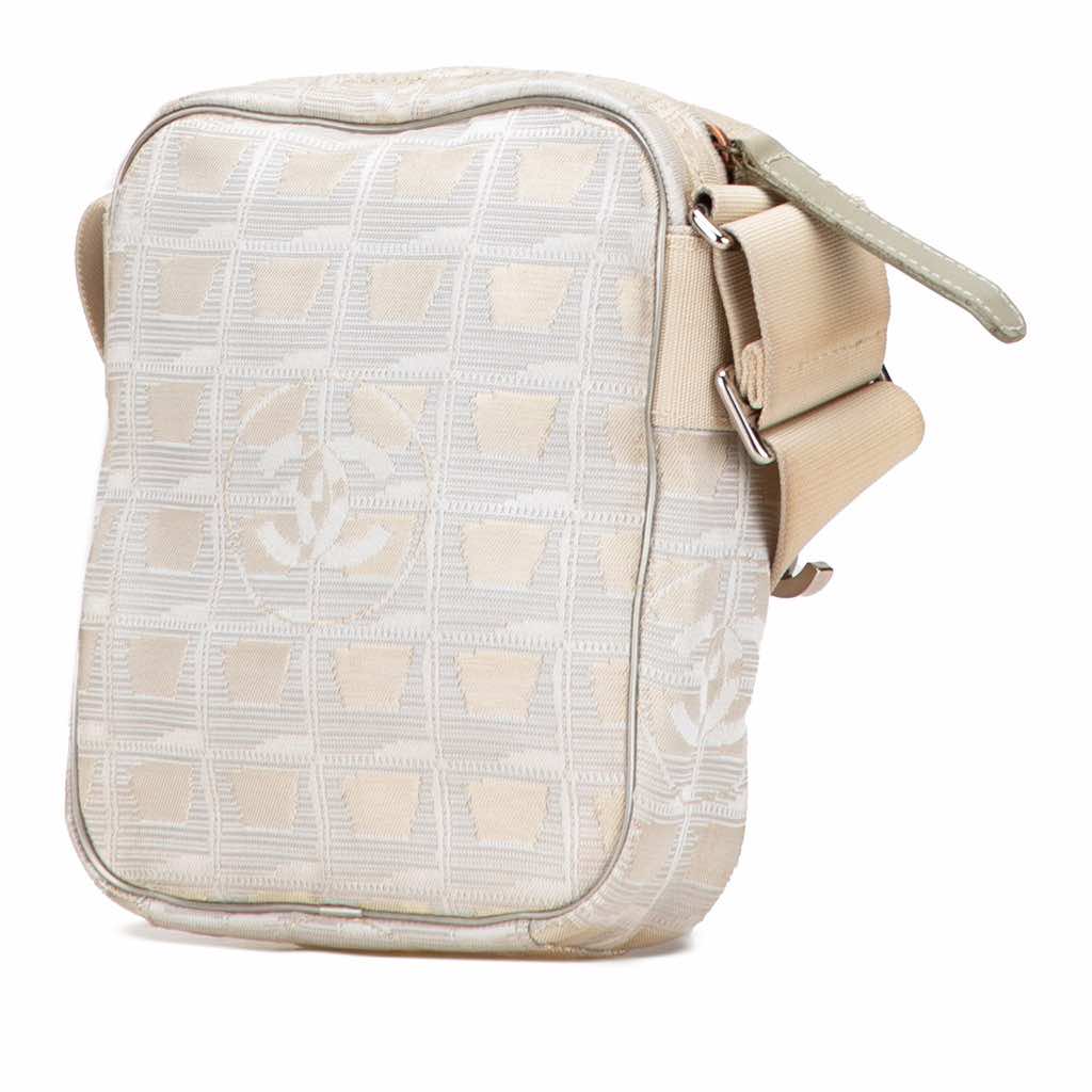 Chanel New Travel Line Nylon Crossbody - Back view