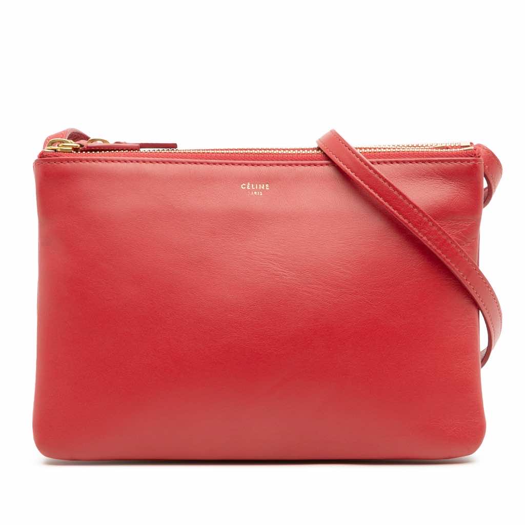 Celine Small Lambskin Trio Crossbody