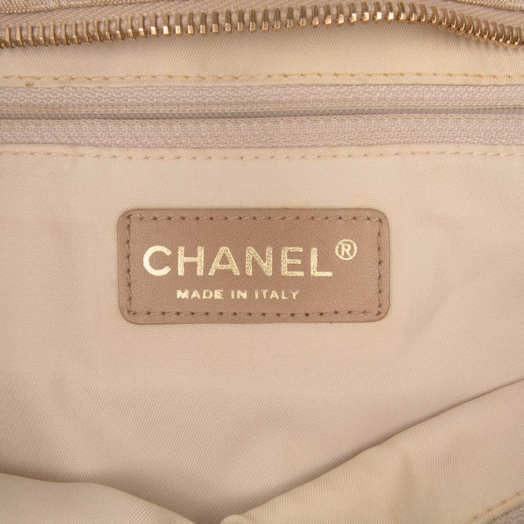 Chanel New Travel Line Nylon Tote - Side view