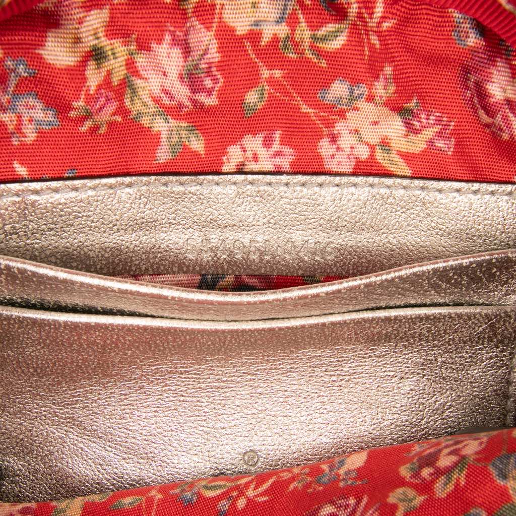 Gucci Mini Laminated Nappa Trapuntata Zumi Dome Crossbody - Detail 1