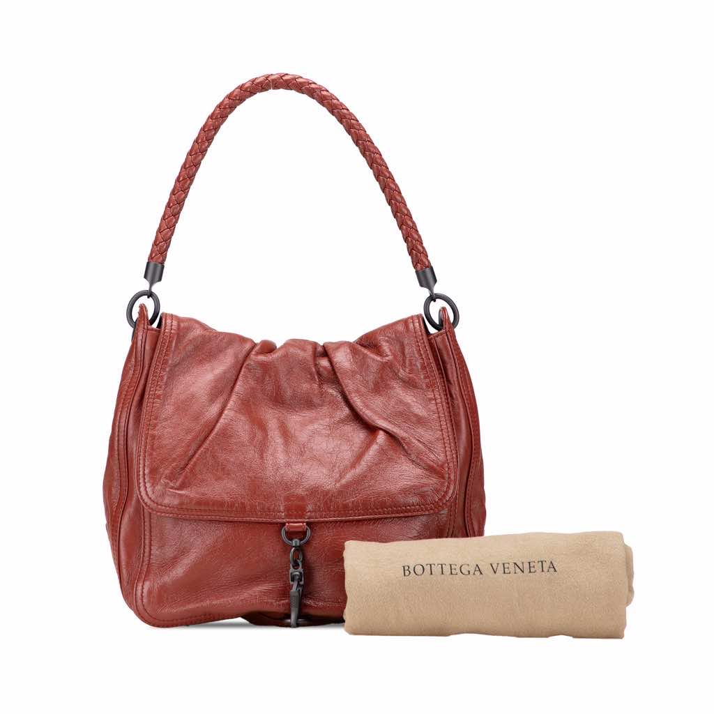 Bottega Veneta Intrecciato Trimmed Nappa Top Handle Bag - Image 13