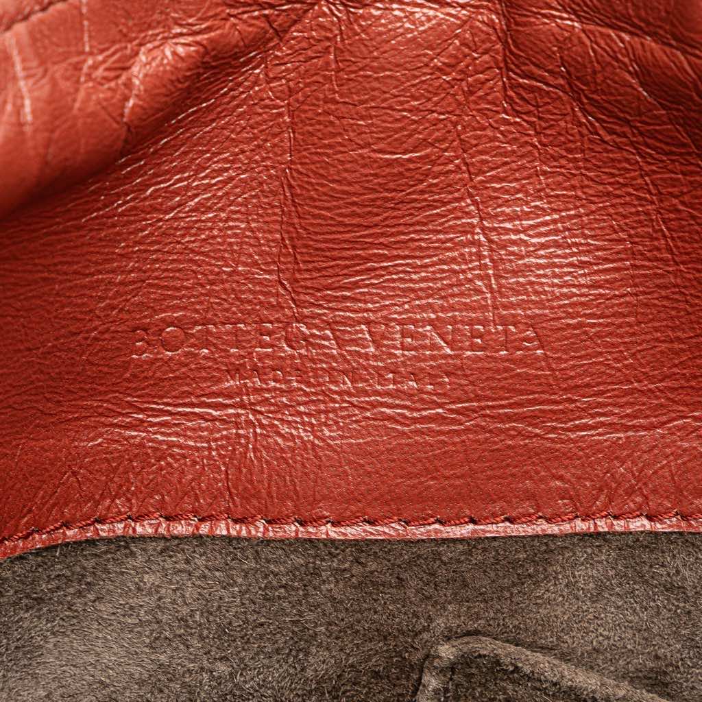 Bottega Veneta Intrecciato Trimmed Nappa Top Handle Bag - Side view