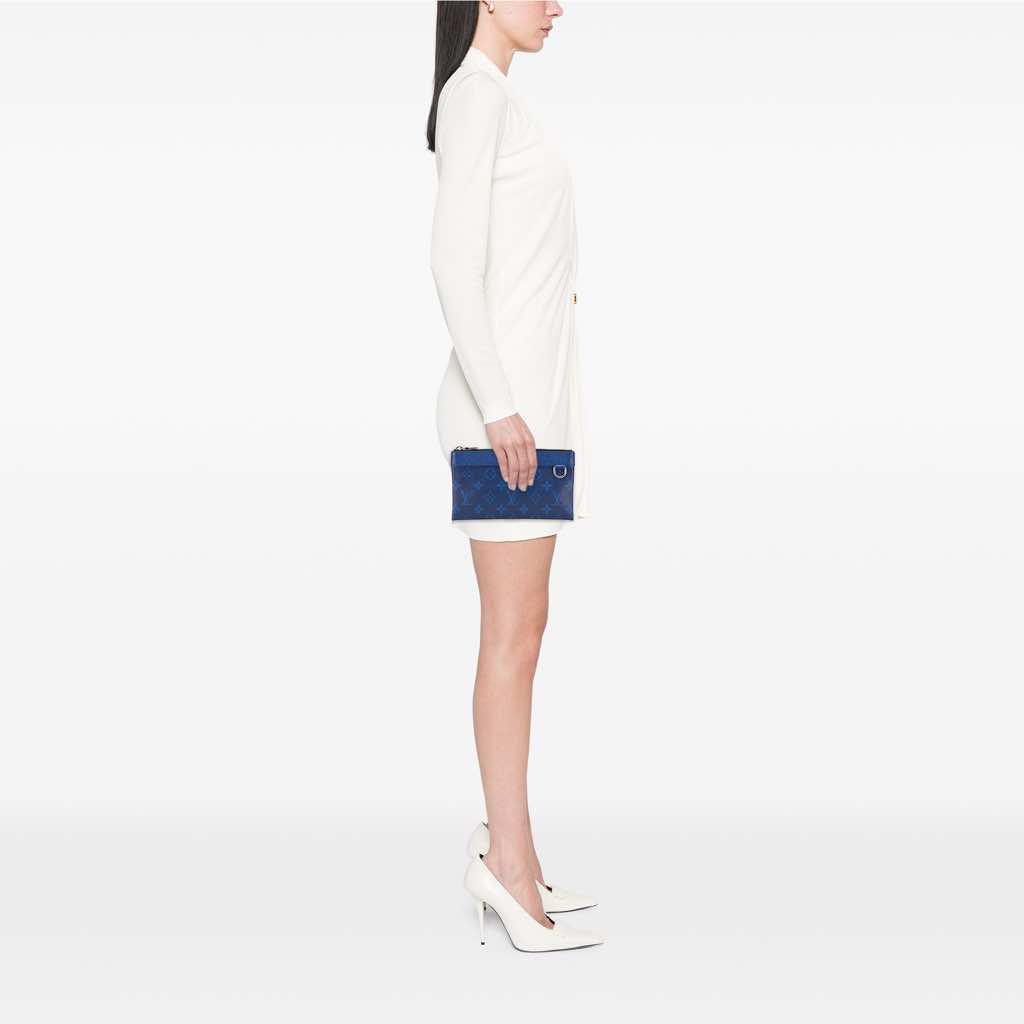 Louis Vuitton Monogram Taigarama Pochette Discovery PM - Image 13