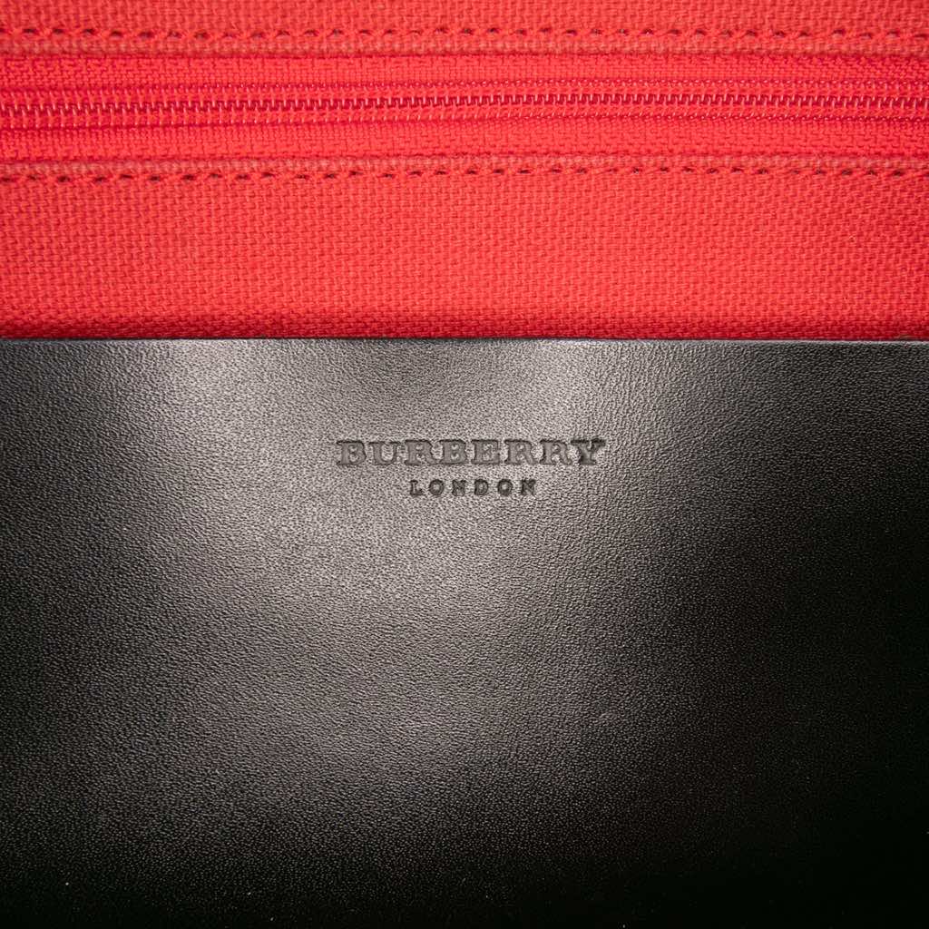 Burberry Supernova Check Wool Tote - 5