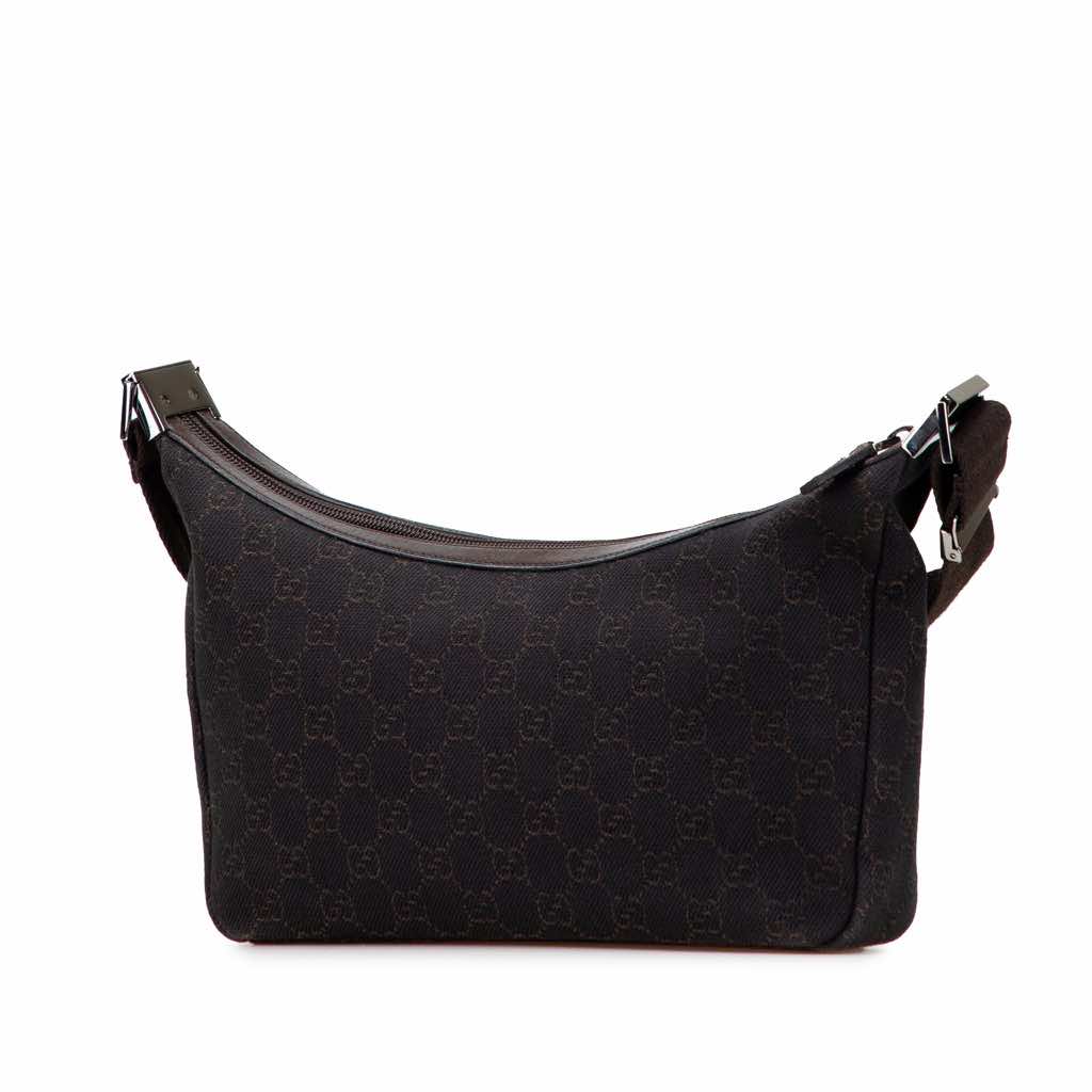 Gucci GG Denim Crossbody - 2