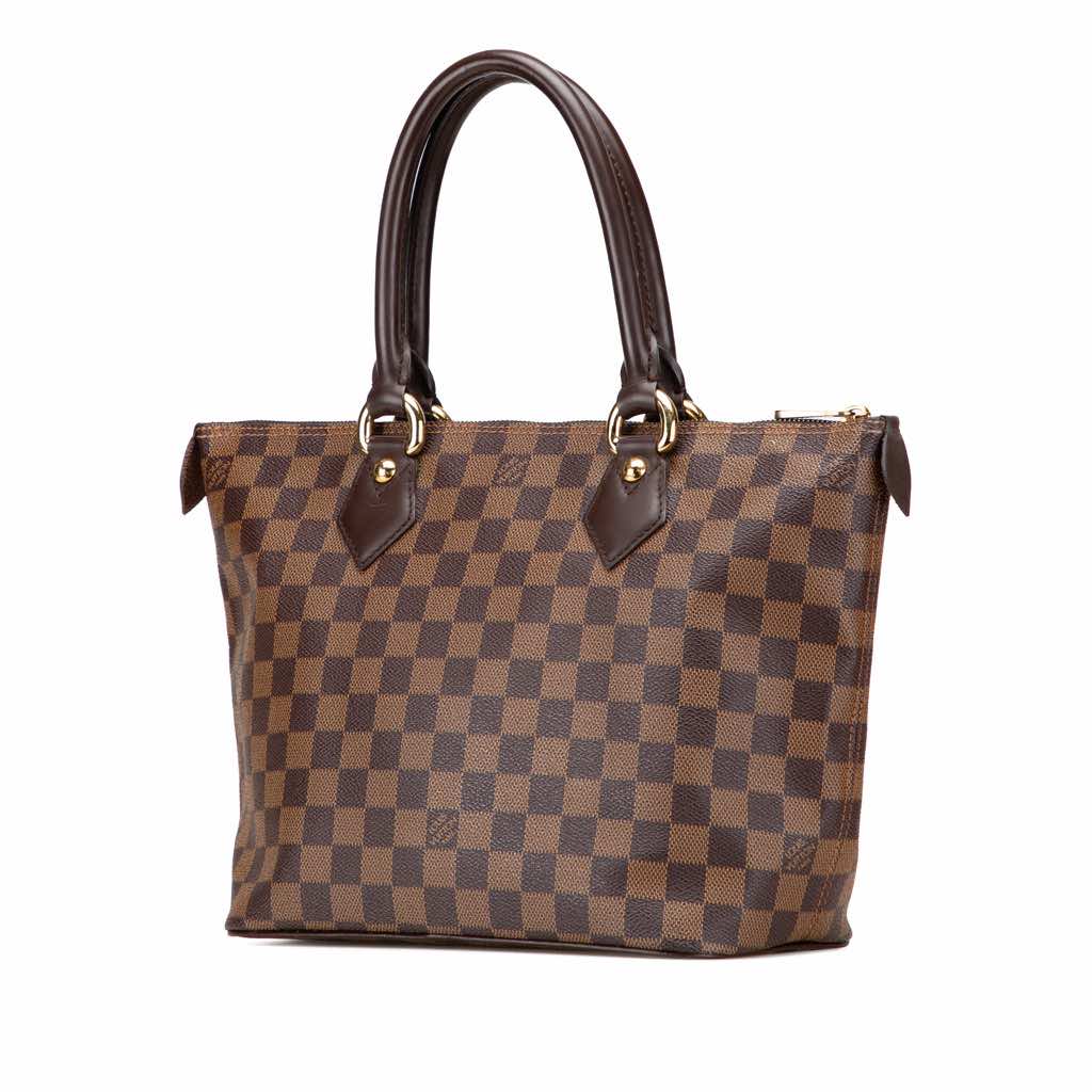 Louis Vuitton Damier Ebene Saleya PM - Back view