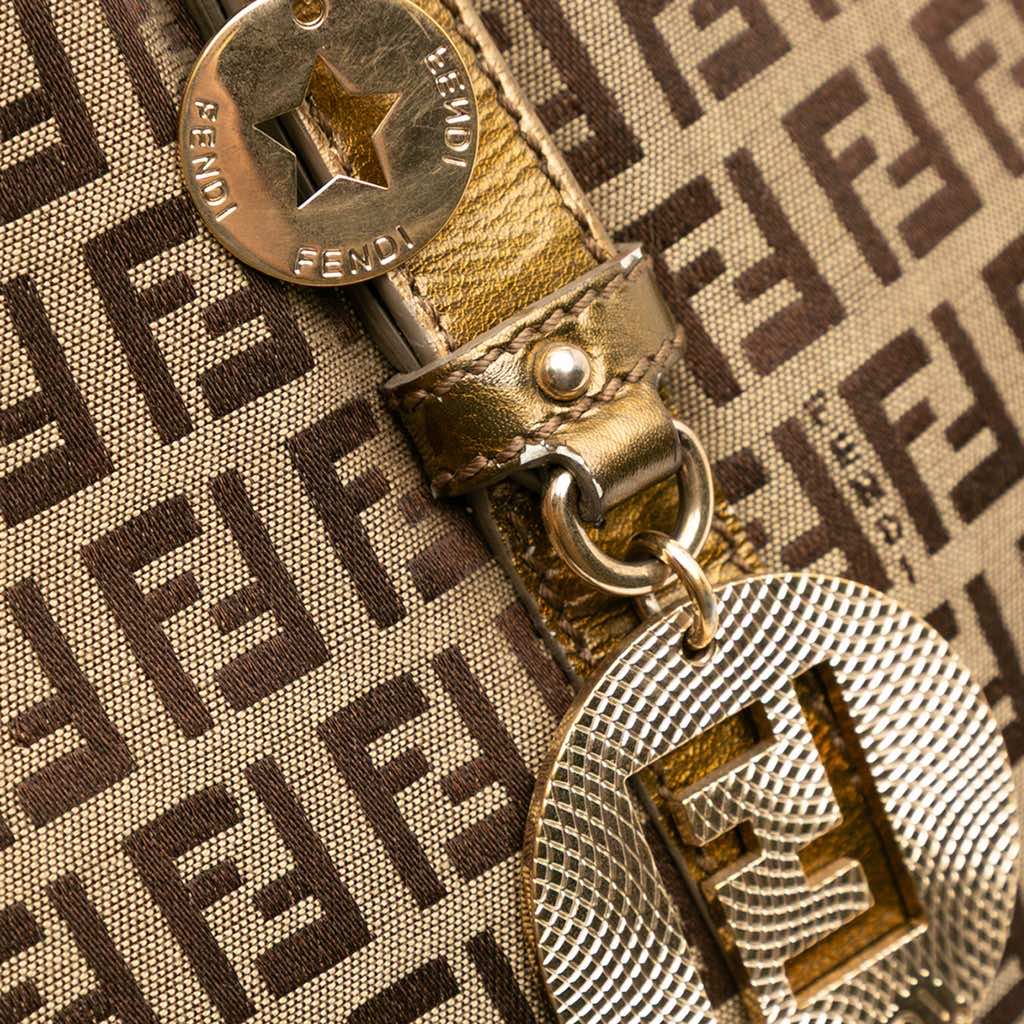 Fendi Zucchino Canvas Superstar Tote - Image 14