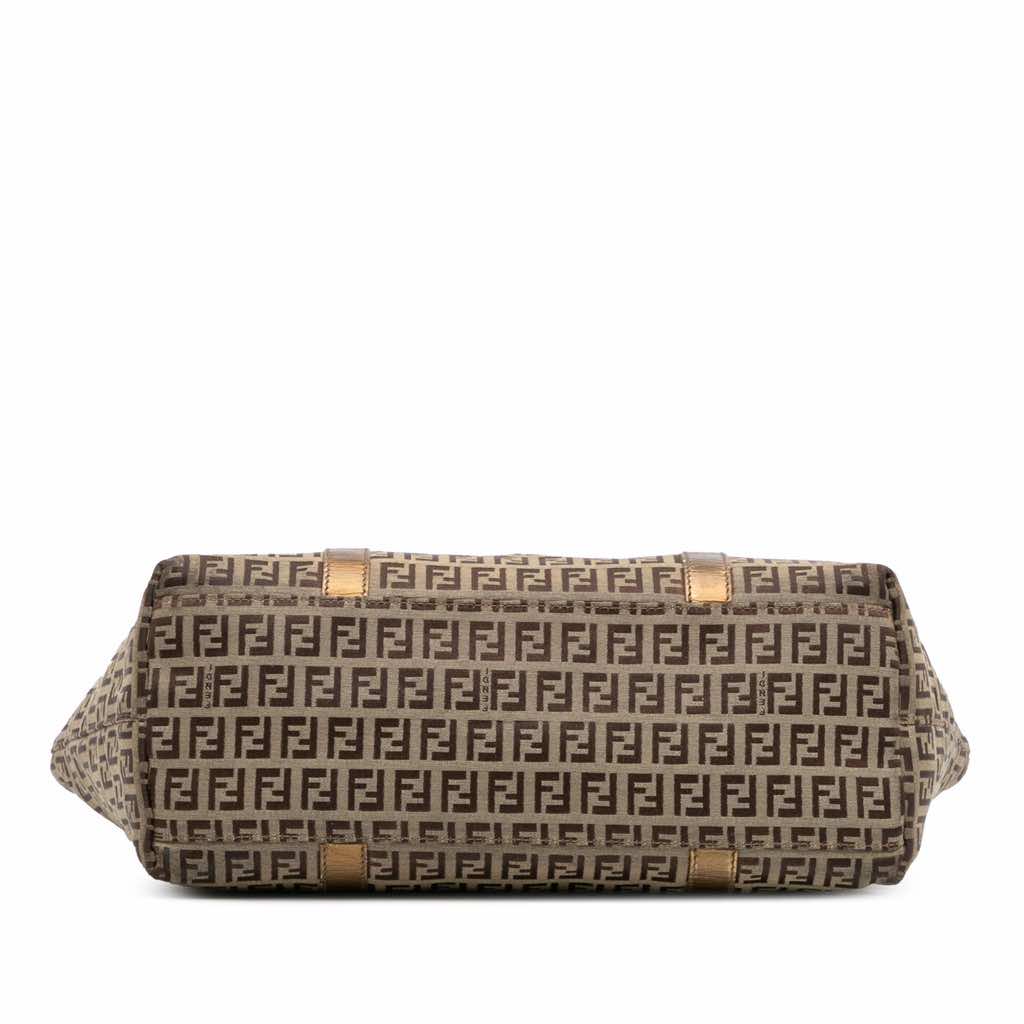 Fendi Zucchino Canvas Superstar Tote - Image 6