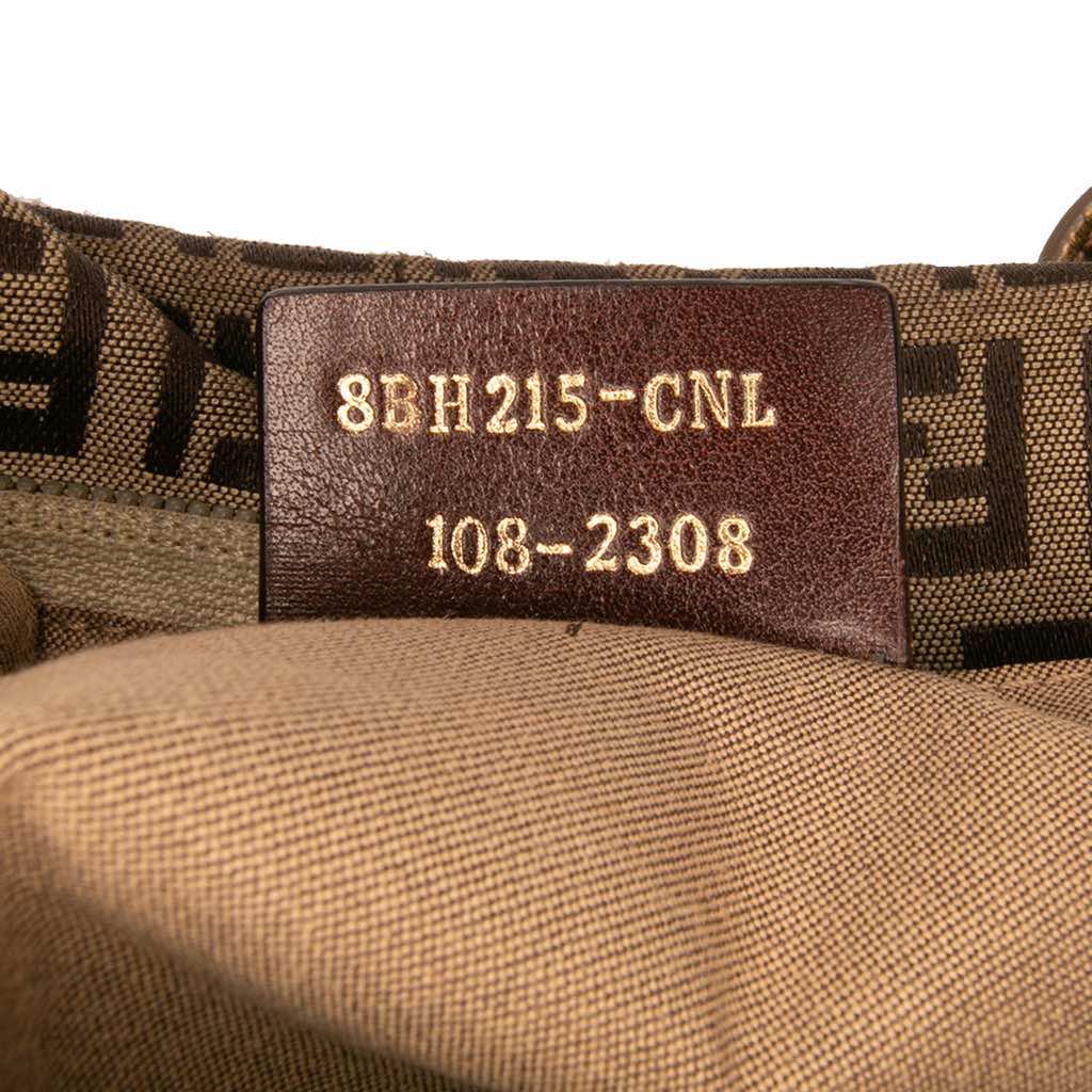 Fendi Zucchino Canvas Superstar Tote - Detail 1