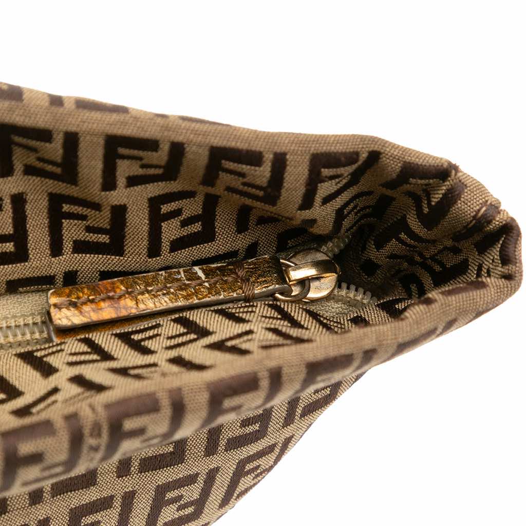 Fendi Zucchino Canvas Superstar Tote - Image 10