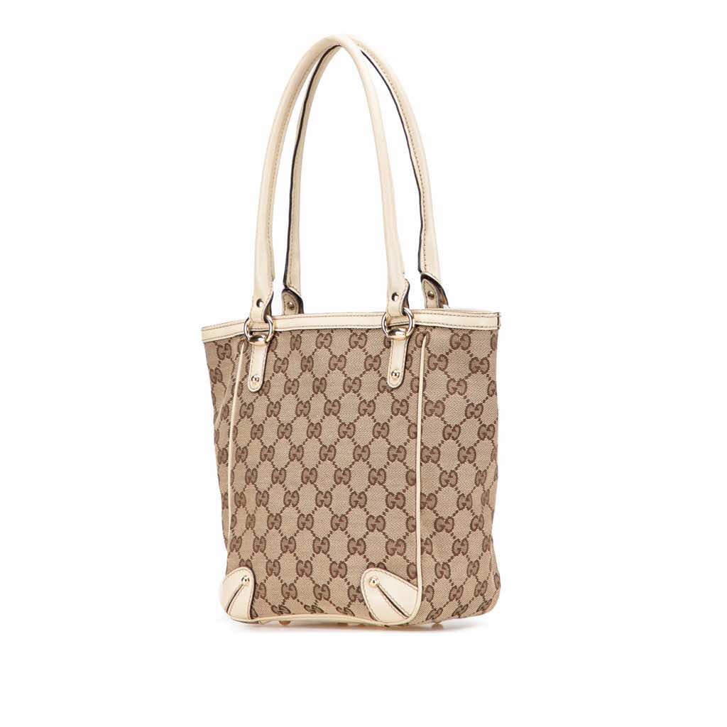 Gucci GG Canvas Handbag - Back view