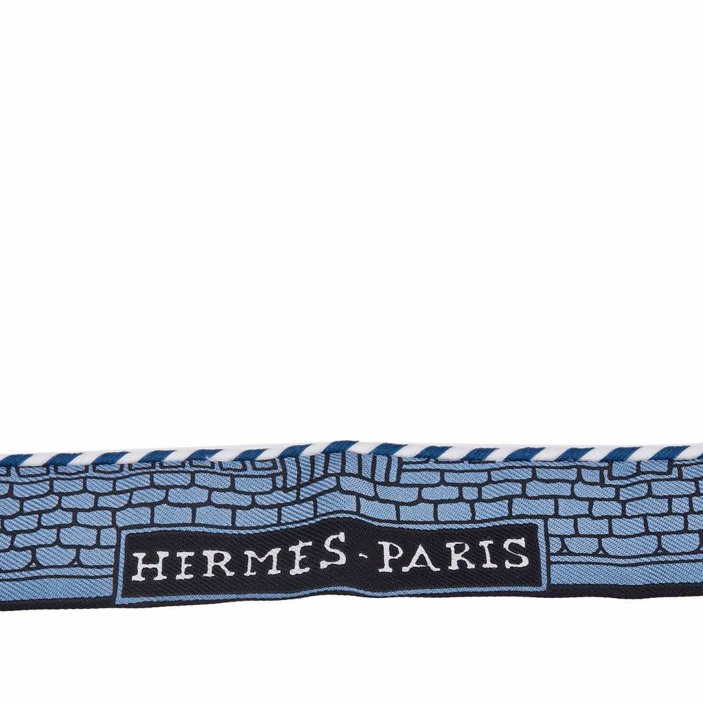 Hermès Candy Doll Twilly Silk Scarf - Image 6