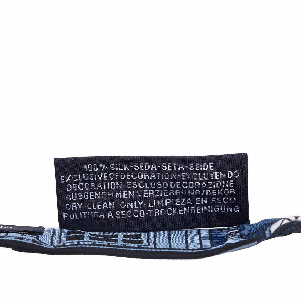 Hermès Candy Doll Twilly Silk Scarf - Detail 1