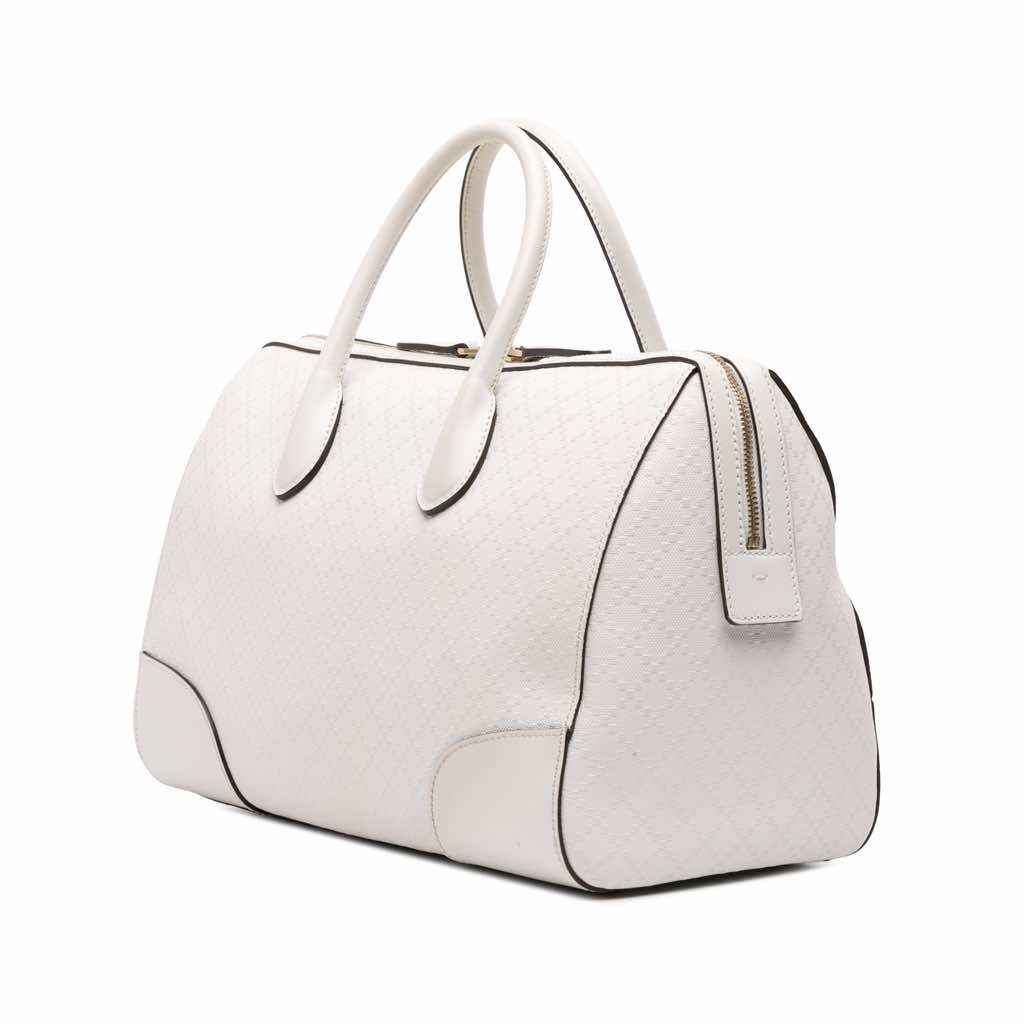 Gucci Medium Diamante Leather Boston Bag - 2