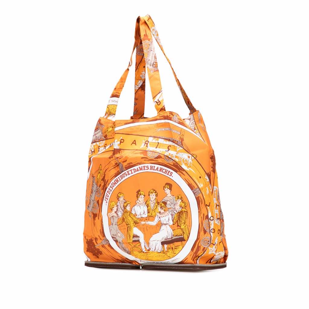 Hermès Jeu des Omnibus et Dames Blanches Silky Pop Tote - 2