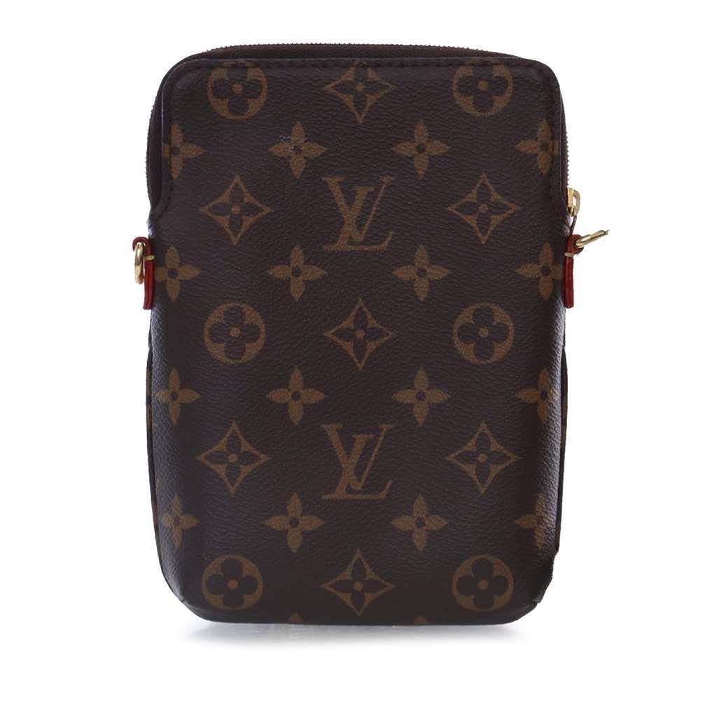 Louis Vuitton Monogram Utility Phone Sleeve - Back view