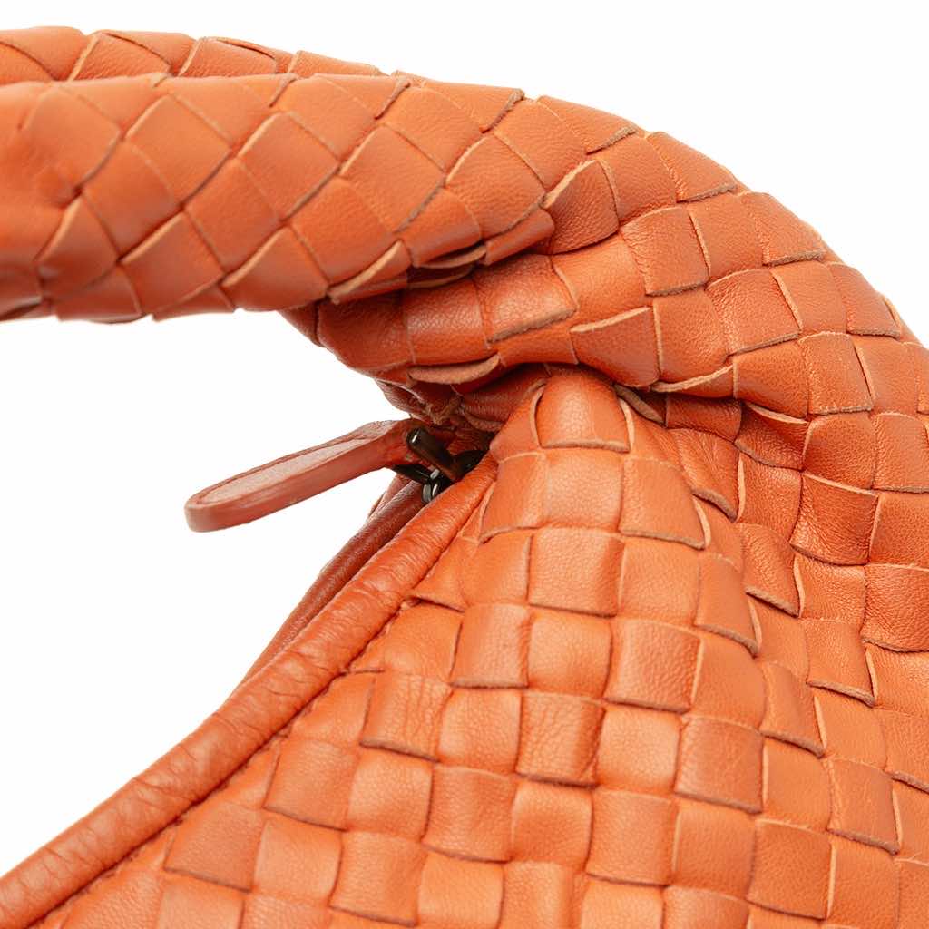 Bottega Veneta Small Nappa Intrecciato Veneta Hobo - Image 10