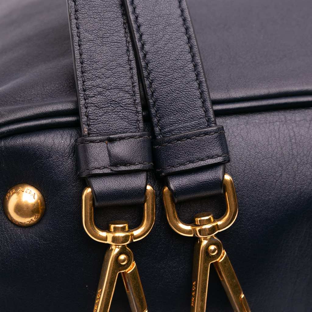 Prada Soft Calf Open Convertible Tote - Image 13