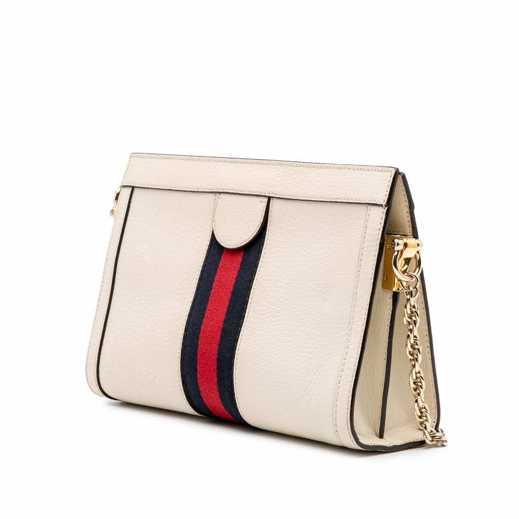 Gucci Small Calfskin Ophidia Chain Crossbody - Back view