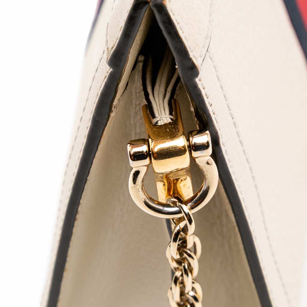 Gucci Small Calfskin Ophidia Chain Crossbody - Image 11
