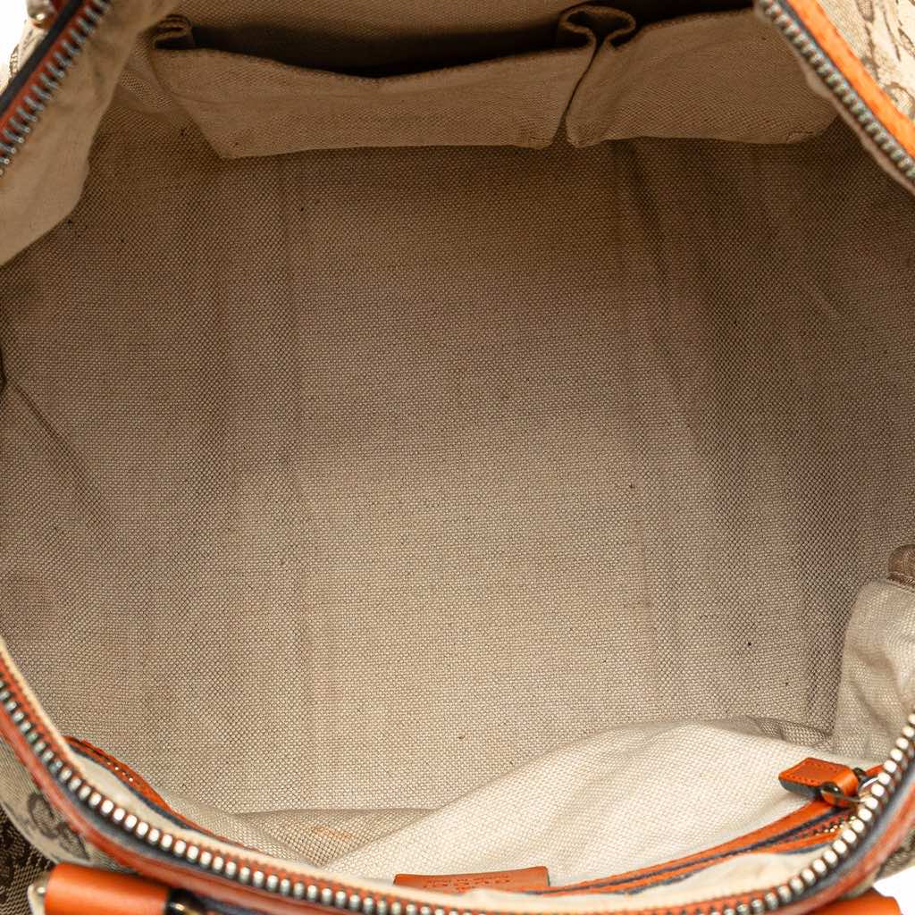 Gucci GG Canvas Web Joy Boston Bag - 4