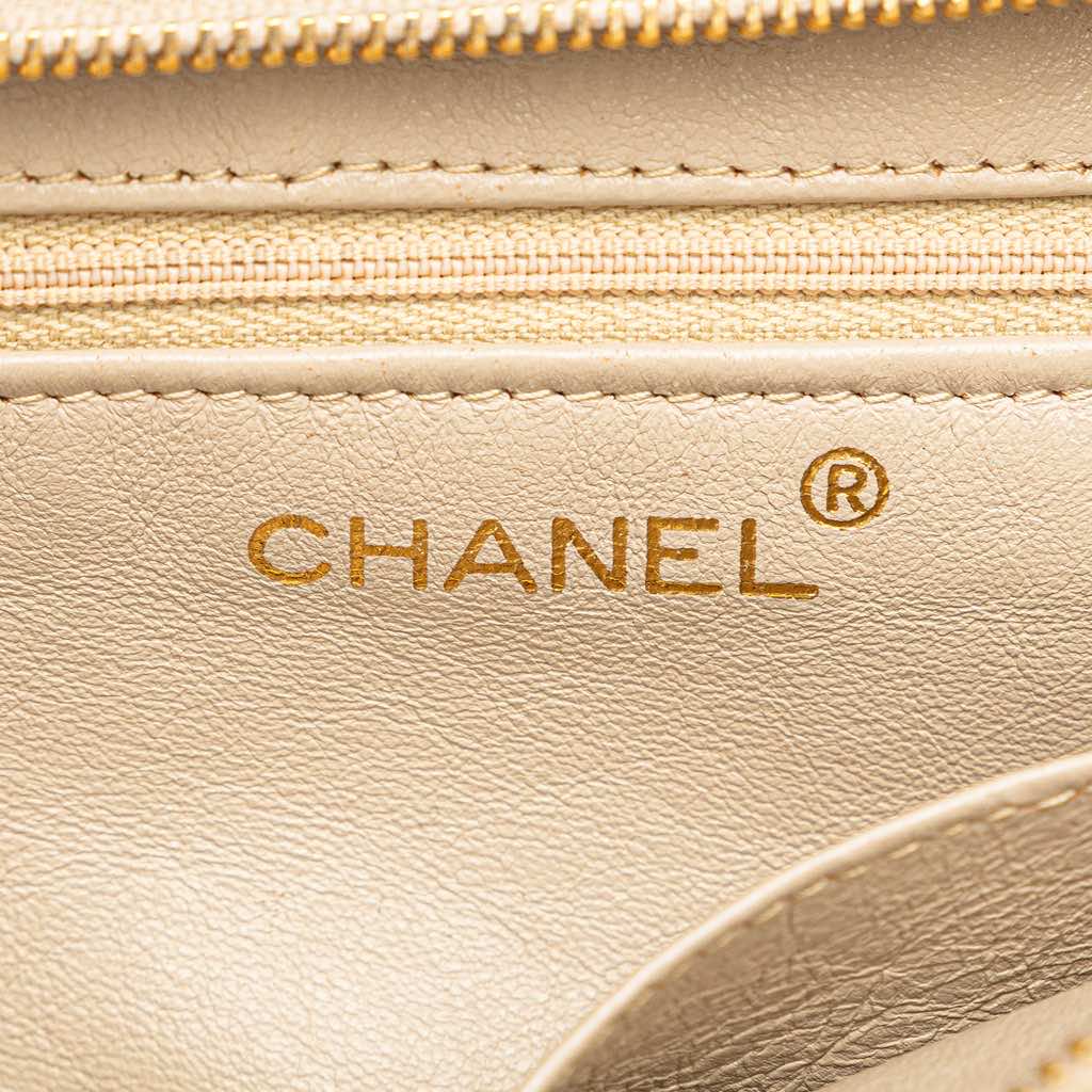 Chanel Quilted Lambskin Chain Shoulder Bag - 5