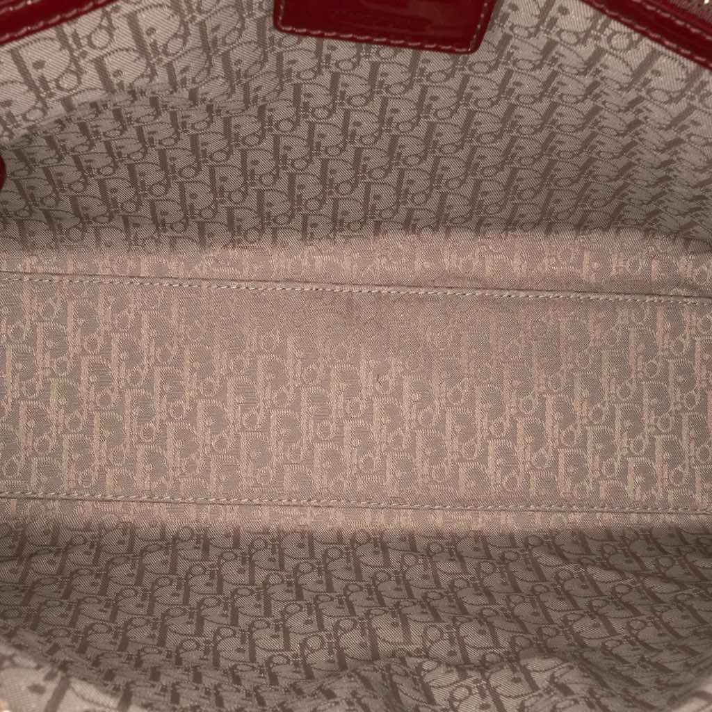 Dior Large Patent Cannage Lady Dior - 4