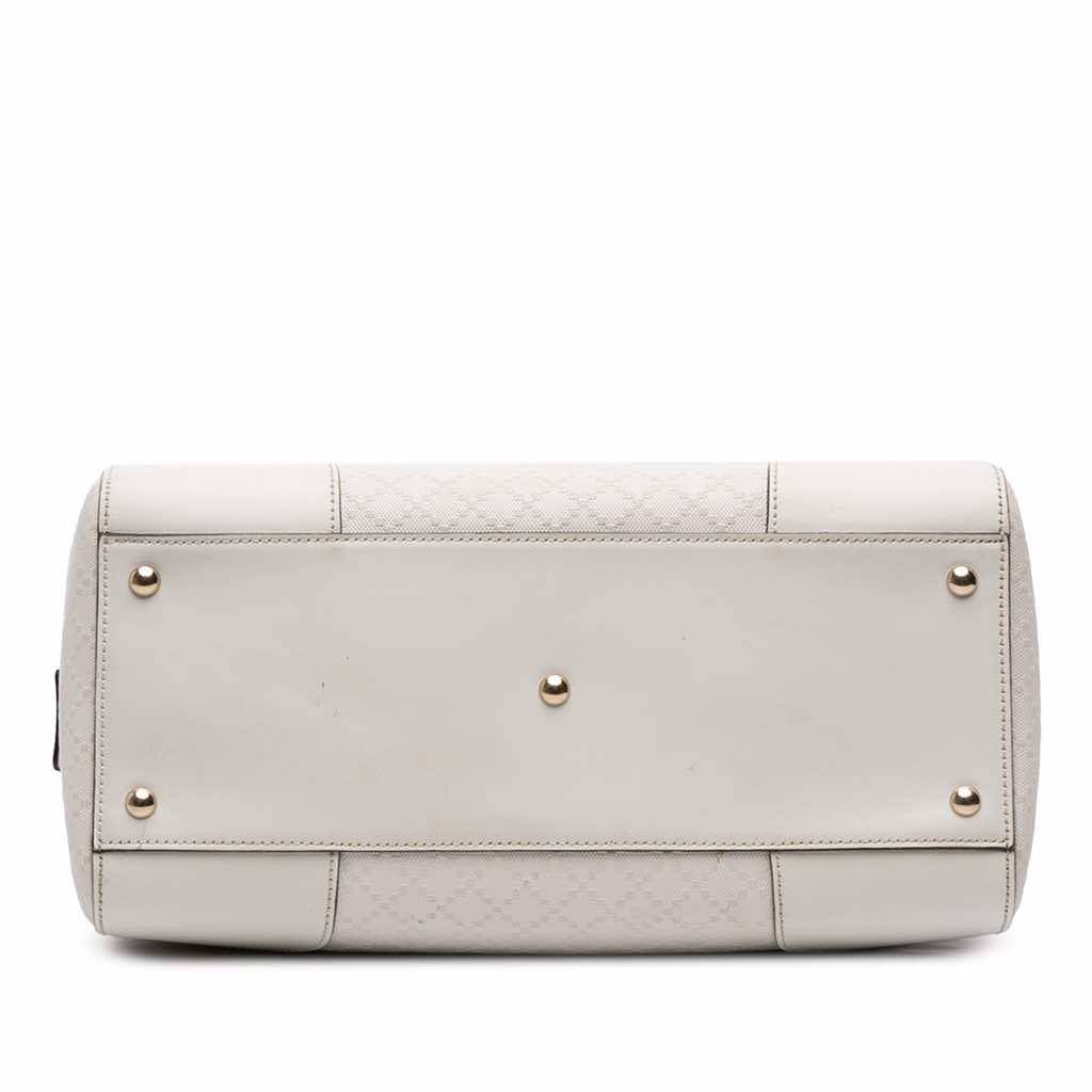 Gucci Medium Diamante Leather Boston Bag - 3