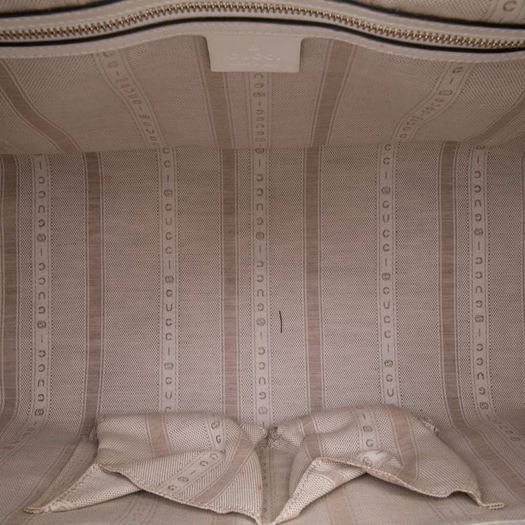 Gucci Medium Diamante Leather Boston Bag - 4