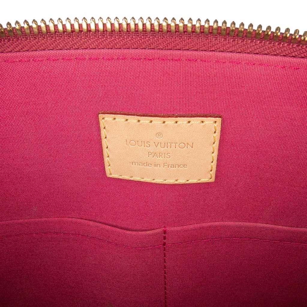 Louis Vuitton Monogram Vernis Alma PM - Side view